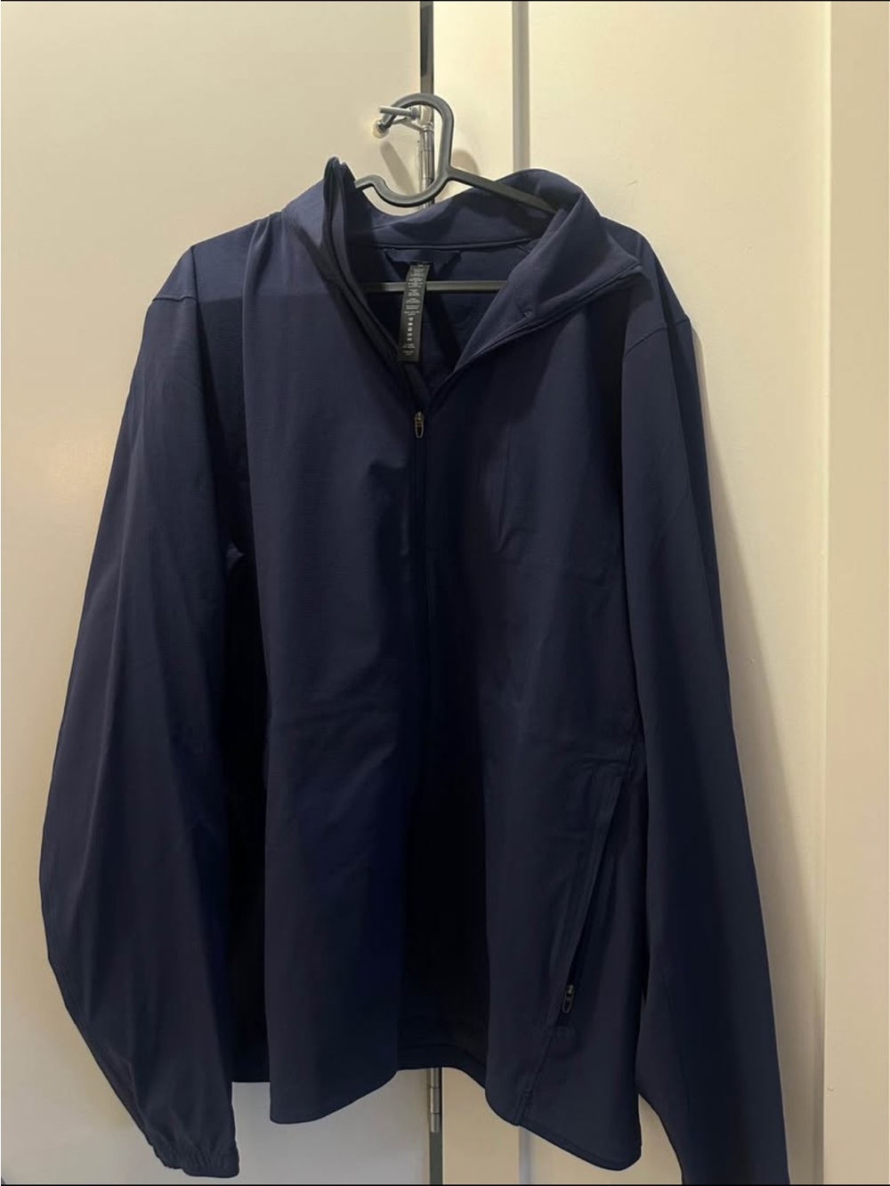 Lululemon Sojourn Jacket Lightweight Zip Jacket Blue